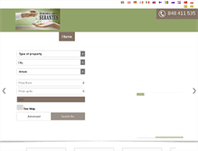 Tablet Screenshot of inmobiliariaserantes.com
